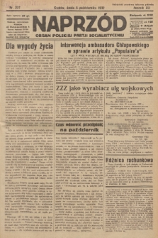 Naprzód : organ Polskiej Partji Socjalistycznej. 1932, nr 227