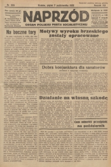 Naprzód : organ Polskiej Partji Socjalistycznej. 1932, nr 229