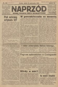 Naprzód : organ Polskiej Partji Socjalistycznej. 1932, nr 236