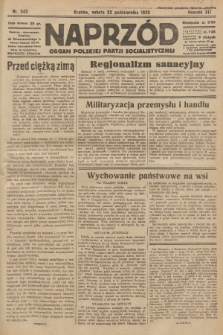 Naprzód : organ Polskiej Partji Socjalistycznej. 1932, nr 242