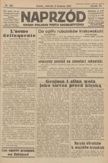 Naprzód : organ Polskiej Partji Socjalistycznej. 1932, nr 254