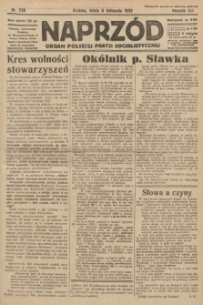 Naprzód : organ Polskiej Partji Socjalistycznej. 1932, nr 256