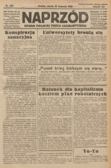 Naprzód : organ Polskiej Partji Socjalistycznej. 1932, nr 265