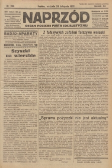 Naprzód : organ Polskiej Partji Socjalistycznej. 1932, nr 266
