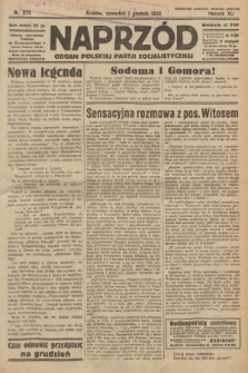 Naprzód : organ Polskiej Partji Socjalistycznej. 1932, nr 275