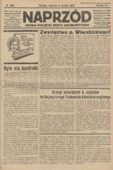 Naprzód : organ Polskiej Partji Socjalistycznej. 1932, nr 283