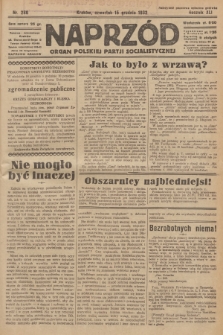 Naprzód : organ Polskiej Partji Socjalistycznej. 1932, nr 286