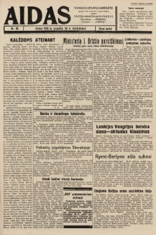 Aidas : vilniaus lietuvių laikraštis eina tris kartus savaitėje : duoda nemokamus priedus ūkininkams-„ūkininką”, Vaikams-„Varpelį”. 1938, nr 80