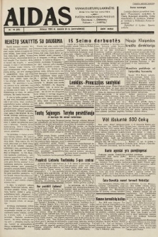 Aidas : vilniaus lietuvių laikraštis eina tris kartus savaitėje : duoda nemokamus priedus ūkininkams-„ūkininką”, Vaikams-„Varpelį”. 1939, nr 10