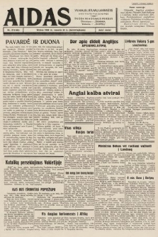 Aidas : vilniaus lietuvių laikraštis eina tris kartus savaitėje : duoda nemokamus priedus ūkininkams-„ūkininką”, Vaikams-„Varpelį”. 1939, nr 23