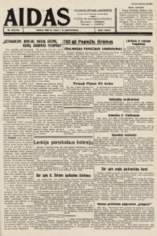 Aidas : vilniaus lietuvių laikraštis eina tris kartus savaitėje : duoda nemokamus priedus ūkininkams-„ūkininką”, Vaikams-„Varpelį”. 1939, nr 28
