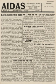 Aidas : vilniaus lietuvių laikraštis eina tris kartus savaitėje : duoda nemokamus priedus ūkininkams-„ūkininką”, Vaikams-„Varpelį”. 1939, nr 37
