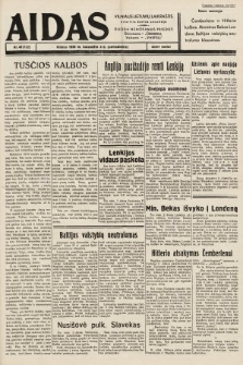 Aidas : vilniaus lietuvių laikraštis eina tris kartus savaitėje : duoda nemokamus priedus ūkininkams-„ūkininką”, Vaikams-„Varpelį”. 1939, nr 40