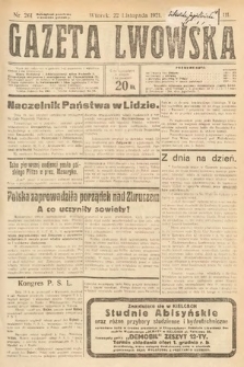 Gazeta Lwowska. 1921, nr 261