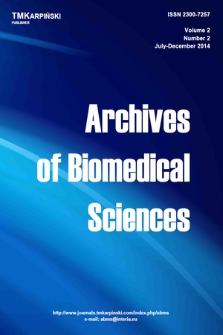 Archives of Biomedical Sciences. Vol. 2, 2014, no.2
