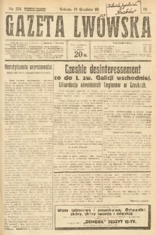 Gazeta Lwowska. 1921, nr 276