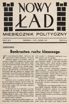Nowy Ład : miesięcznik polityczny. 1936, nr 2