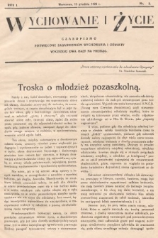 Wychowanie i Życie : czasopismo poświęcone zagadnieniom wychowania i oświaty. 1926, nr 2