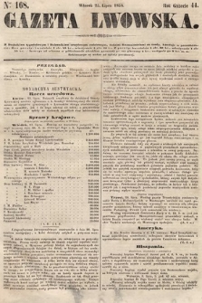 Gazeta Lwowska. 1854, nr 168