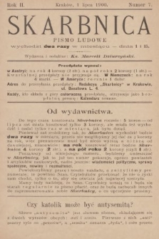 Skarbnica : pismo ludowe. R. 2, 1900, nr 7
