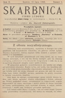 Skarbnica : pismo ludowe. R. 2, 1900, nr 8