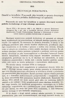 Orzecznictwo Sądów Najwyższych w Sprawach Podatkowych i Administracyjnych. Dział Podatkowy. 1939, nr 2
