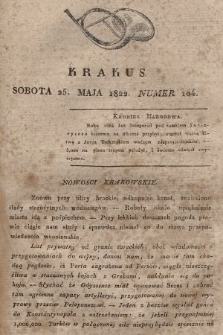 Krakus : towarzysz liberalny Pszczółki Krakowskiej : pismo [...] poświęcone narodowości i polityce, tudzież dziennym zdarzeniom w kraju i stolicy Rzeczypospolitej Krakowskiej. T. 2, 1822, nr 104