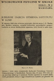 Wychowanie Fizyczne w Szkole : organ Sekcji Nauczycieli Wychowania Fizycznego Związku Nauczycielstwa Polskiego. 1934, nr 2