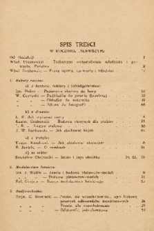 Młody Technik : czasopismo poświęcone zajęciom praktycznym młodzieży szkolnej. 1932, spis treści