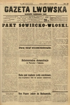 Gazeta Lwowska. 1933, nr 247