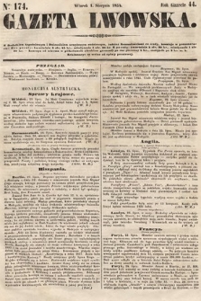 Gazeta Lwowska. 1854, nr 174