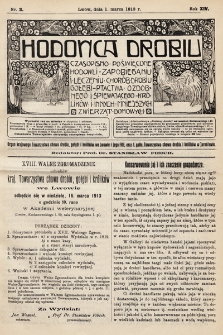 Hodowca Drobiu. 1913, nr 3