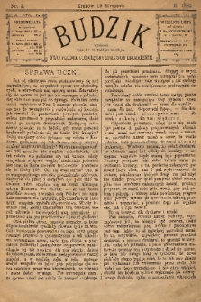 Budzik : dwutygodnik poświęcony sprawom drukarskim. 1883, nr 3