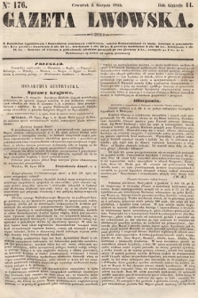 Gazeta Lwowska. 1854, nr 176