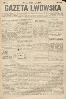 Gazeta Lwowska. 1891, nr 6