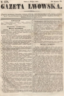 Gazeta Lwowska. 1854, nr 178
