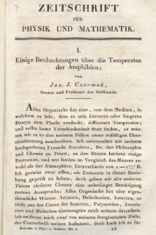 Zeitschrift für Physik und Mathematik. Bd. 3, 1827, [Heft 4]