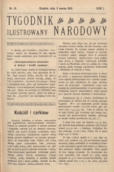 Tygodnik Narodowy Ilustrowany. 1910, nr 10