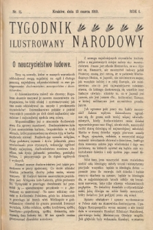 Tygodnik Narodowy Ilustrowany. 1910, nr 11