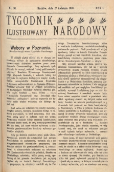 Tygodnik Narodowy Ilustrowany. 1910, nr 16