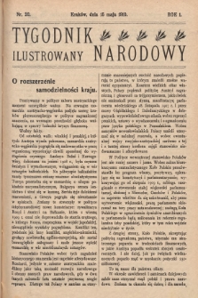 Tygodnik Narodowy Ilustrowany. 1910, nr 20