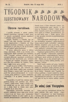 Tygodnik Narodowy Ilustrowany. 1910, nr 21