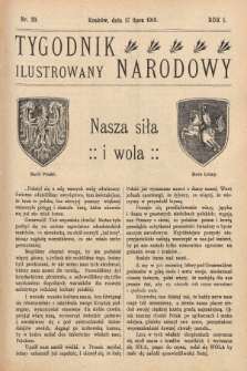 Tygodnik Narodowy Ilustrowany. 1910, nr 29