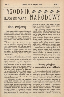 Tygodnik Narodowy Ilustrowany. 1910, nr 33
