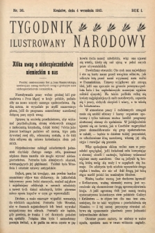 Tygodnik Narodowy Ilustrowany. 1910, nr 36