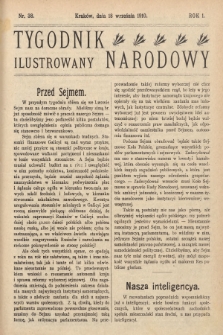 Tygodnik Narodowy Ilustrowany. 1910, nr 38