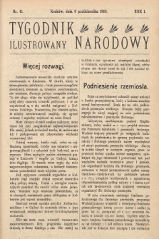 Tygodnik Narodowy Ilustrowany. 1910, nr 41