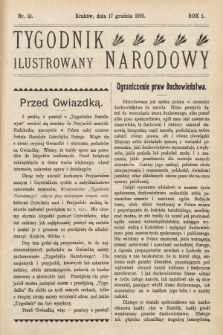 Tygodnik Narodowy Ilustrowany. 1910, nr 51