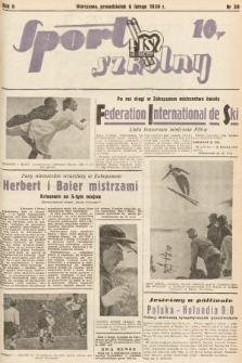 Sport Szkolny. 1939, nr 39