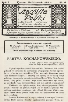 Szachista Polski : miesięcznik poświęcony sprawom szachowym. 1912, nr 4